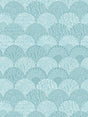 Scalamandre Herb Garden Wallcovering Aqua Wallpaper