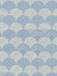 Scalamandre Herb Garden Wallcovering Blue Shadow Wallpaper