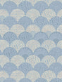 Scalamandre Herb Garden Wallcovering Blue Shadow Wallpaper