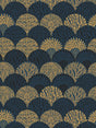 Scalamandre Herb Garden Wallcovering Midnight Wallpaper