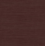 York Aubergine Classic Faux Grasscloth Peel & Stick Wallpaper