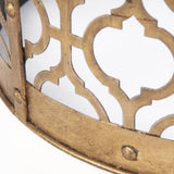 Mercana Rudebekia (Set of 2) 16L x 16W Gold Round Metal Accent Tables