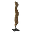 Mercana Negundo III 6L x 7W Brown Wooden Decor Object