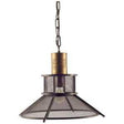 Mercana Romy 15x16 Black/Gold Meshed Metal Conical Pendant Light