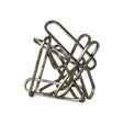 Mercana Henderson II 10L x 12W Gold Metal Paperclip Object