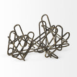 Mercana Henderson II 10L x 12W Gold Metal Paperclip Object