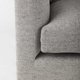 Mercana Valence 37.8L x 38.6W x 28.3H Medium Gray Corner Sectional Piece