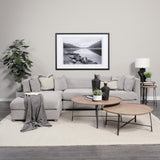 Mercana Valence 37.8L x 38.6W x 28.3H Medium Gray Corner Sectional Piece