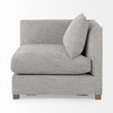 Mercana Valence 37.8L x 38.6W x 28.3H Medium Gray Corner Sectional Piece