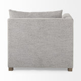Mercana Valence 37.8L x 38.6W x 28.3H Medium Gray Corner Sectional Piece