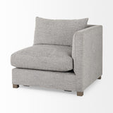 Mercana Valence 37.8L x 38.6W x 28.3H Medium Gray Corner Sectional Piece