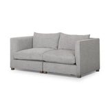 Mercana Valence 2 Piece Medium Gray Modular Sofa Set