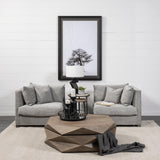 Mercana Valence 2 Piece Medium Gray Modular Sofa Set