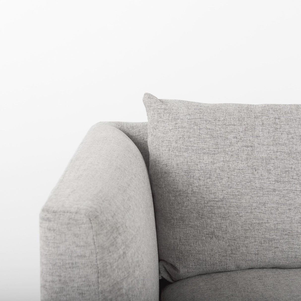 Mercana Valence 2 Piece Medium Gray Modular Sofa Set