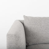Mercana Valence 2 Piece Medium Gray Modular Sofa Set