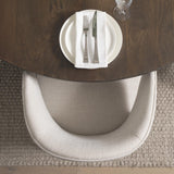 Mercana Terra Fluted Dining Table - 4 Niles Chairs