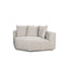 Mercana Warner Gray Performance Fabric Corner Piece