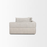 Mercana Warner Gray Performance Fabric Corner Piece