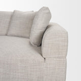 Mercana Warner Gray Performance Fabric Corner Piece