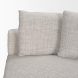 Mercana Warner Gray Performance Fabric Corner Piece