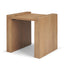 Mercana Wesson Light Brown Wood Accent Table