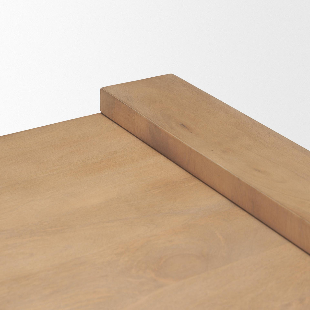 Mercana Wesson Light Brown Wood Accent Table