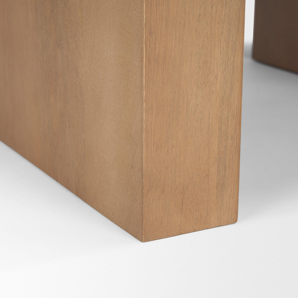 Mercana Wesson Light Brown Wood Accent Table