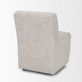 Mercana Wilkins Gray Performance Fabric Upholstered Dining Chair