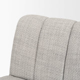 Mercana Wilkins Gray Performance Fabric Upholstered Dining Chair