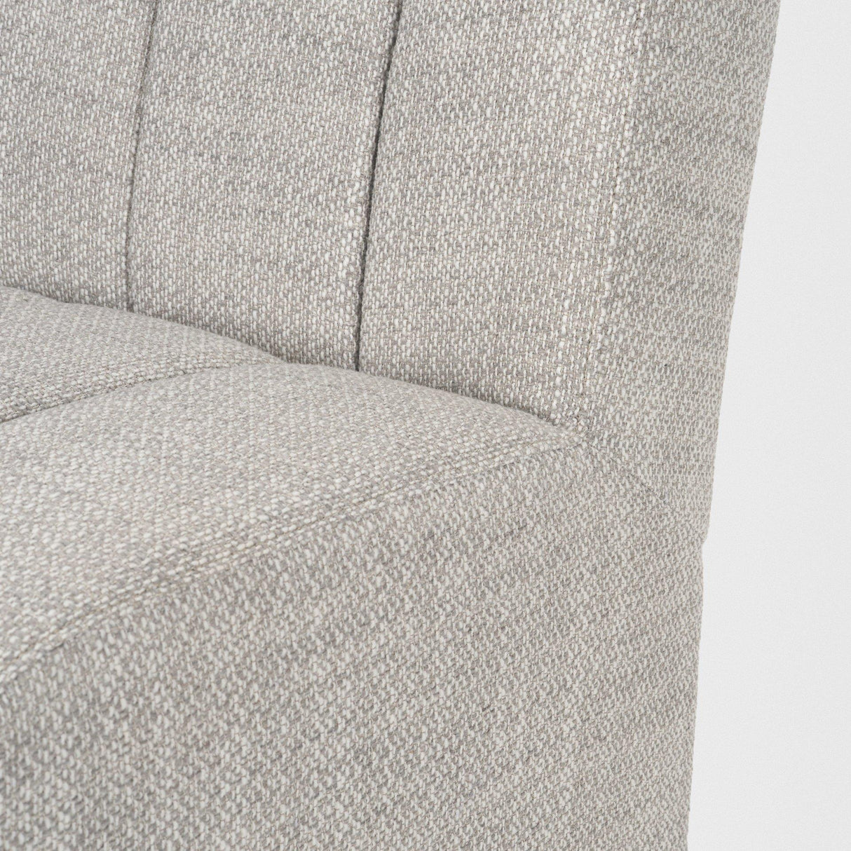 Mercana Wilkins Gray Performance Fabric Upholstered Dining Chair