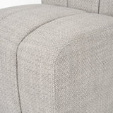 Mercana Wilkins Gray Performance Fabric Upholstered Dining Chair