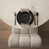 Mercana Wilkins Gray Performance Fabric Upholstered Dining Chair