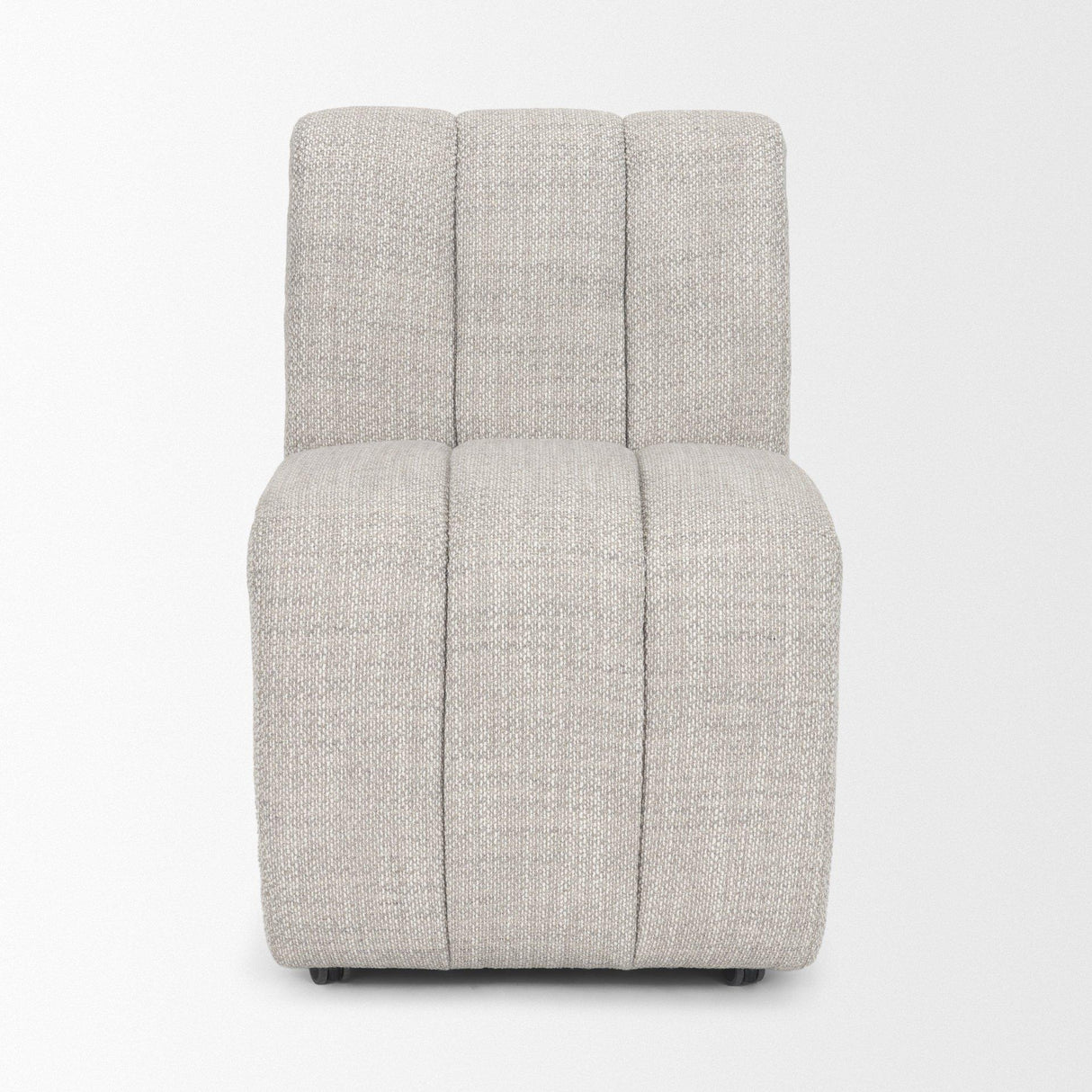 Mercana Wilkins Gray Performance Fabric Upholstered Dining Chair
