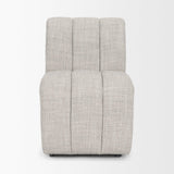 Mercana Wilkins Gray Performance Fabric Upholstered Dining Chair