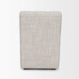 Mercana Wilkins Gray Performance Fabric Upholstered Dining Chair