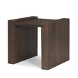 Mercana Wesson Dark Brown Wood Accent Table
