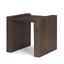 Mercana Wesson Dark Brown Wood Accent Table