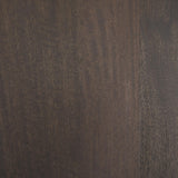 Mercana Wesson Dark Brown Wood Accent Table