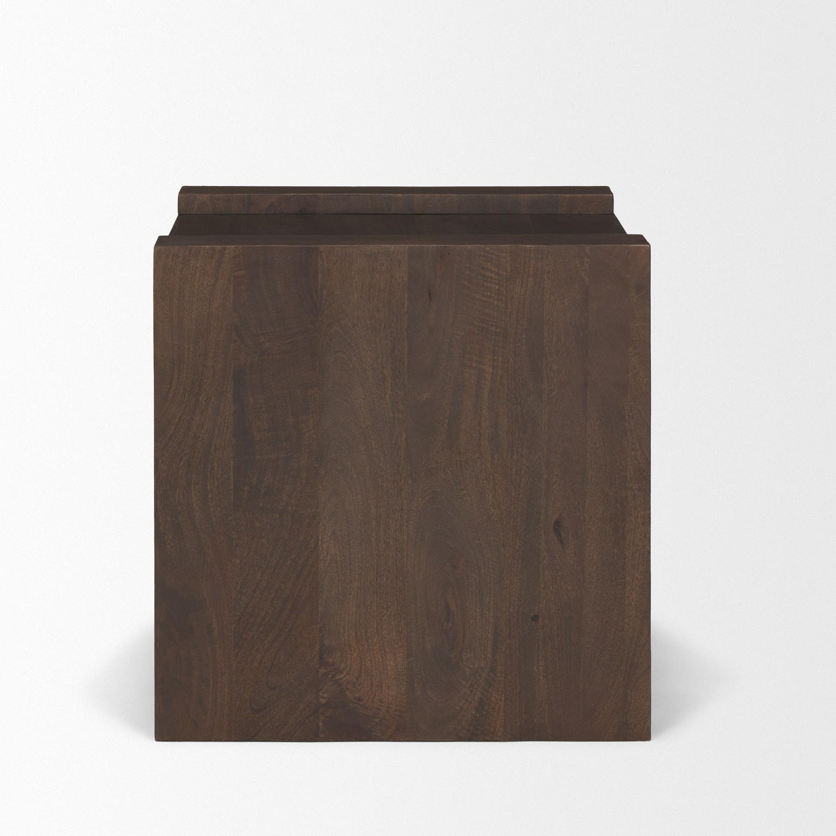 Mercana Wesson Dark Brown Wood Accent Table
