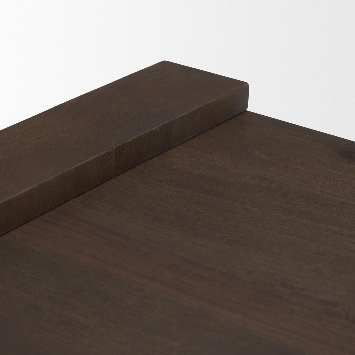 Mercana Wesson Dark Brown Wood Accent Table