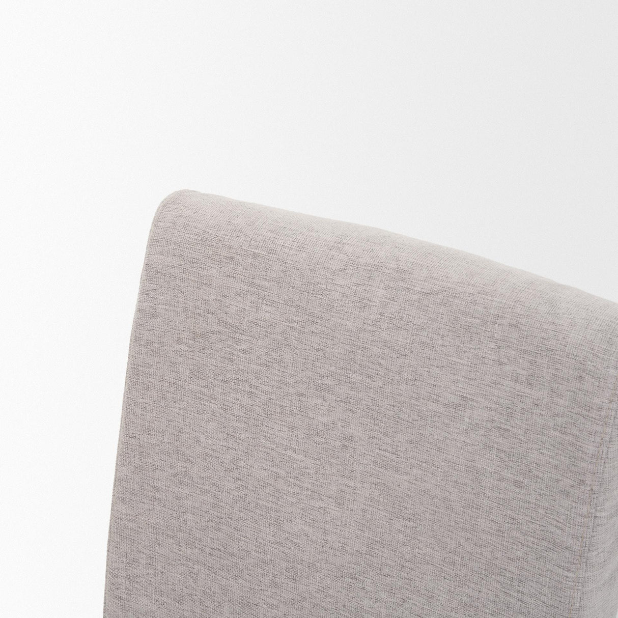 Mercana Whitley Gray Performance Fabric w/ Oak Wood Dining Chair