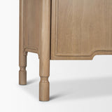Mercana Phil Light Brown Wood 2 Door 3 Drawer Closed Sideboard