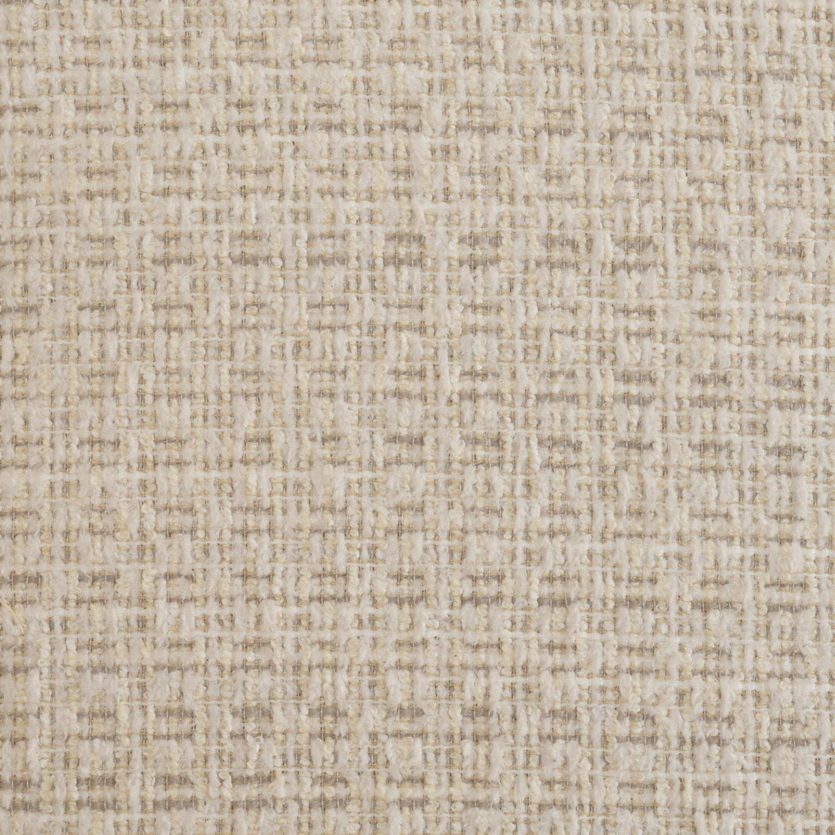Mercana Curtis Cream Fabric Barrelback Half-Moon Base Dining Armchair