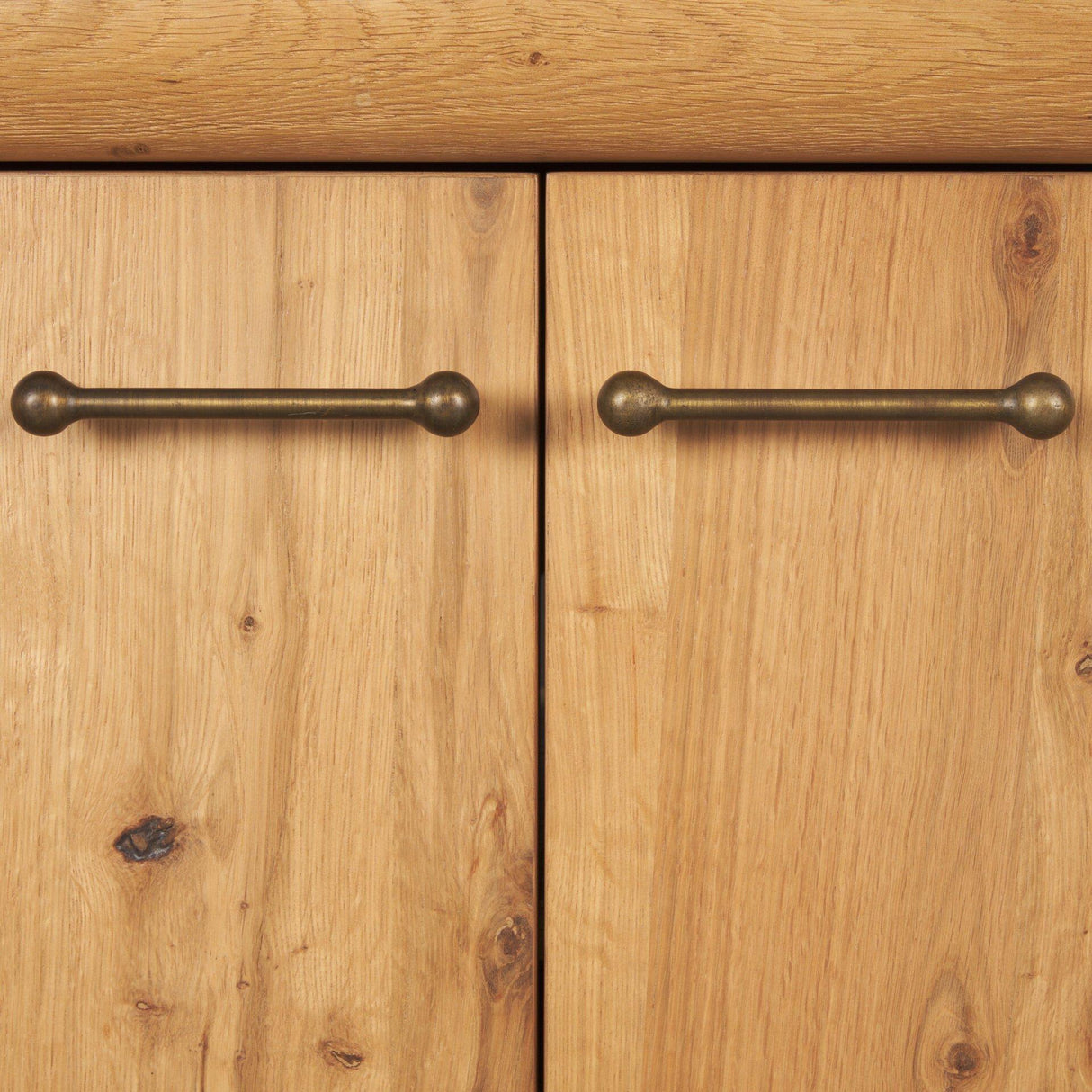 Mercana Belford 94" Light Brown Oak Wood Media Console