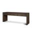 Mercana Belford 72" Dark Brown Oak Wood Console Table