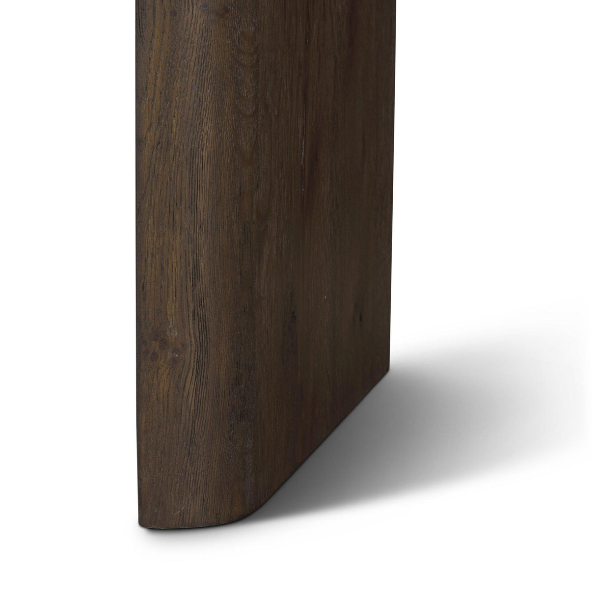 Mercana Belford 72" Dark Brown Oak Wood Console Table