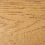 Mercana Rowan 94" Light Brown Oak Wood Rectangular Dining Table