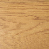 Mercana Rowan Light Brown Oak Wood Bench