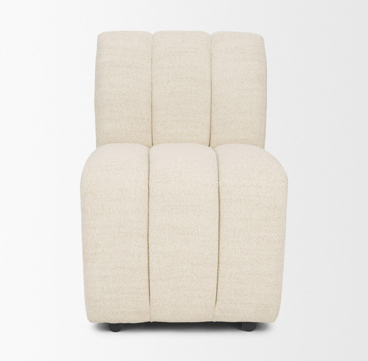 Mercana Wilkins Beige Performance Fabric Upholstered Dining Chair