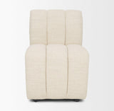 Mercana Wilkins Beige Performance Fabric Upholstered Dining Chair